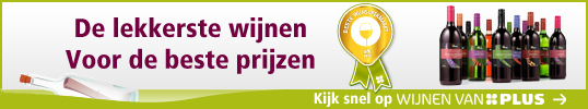 Banner Plus Wijnen van PLUS